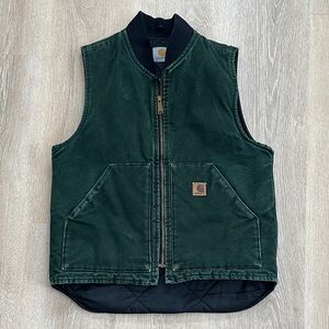 Carhartt Dark Green Work Vest